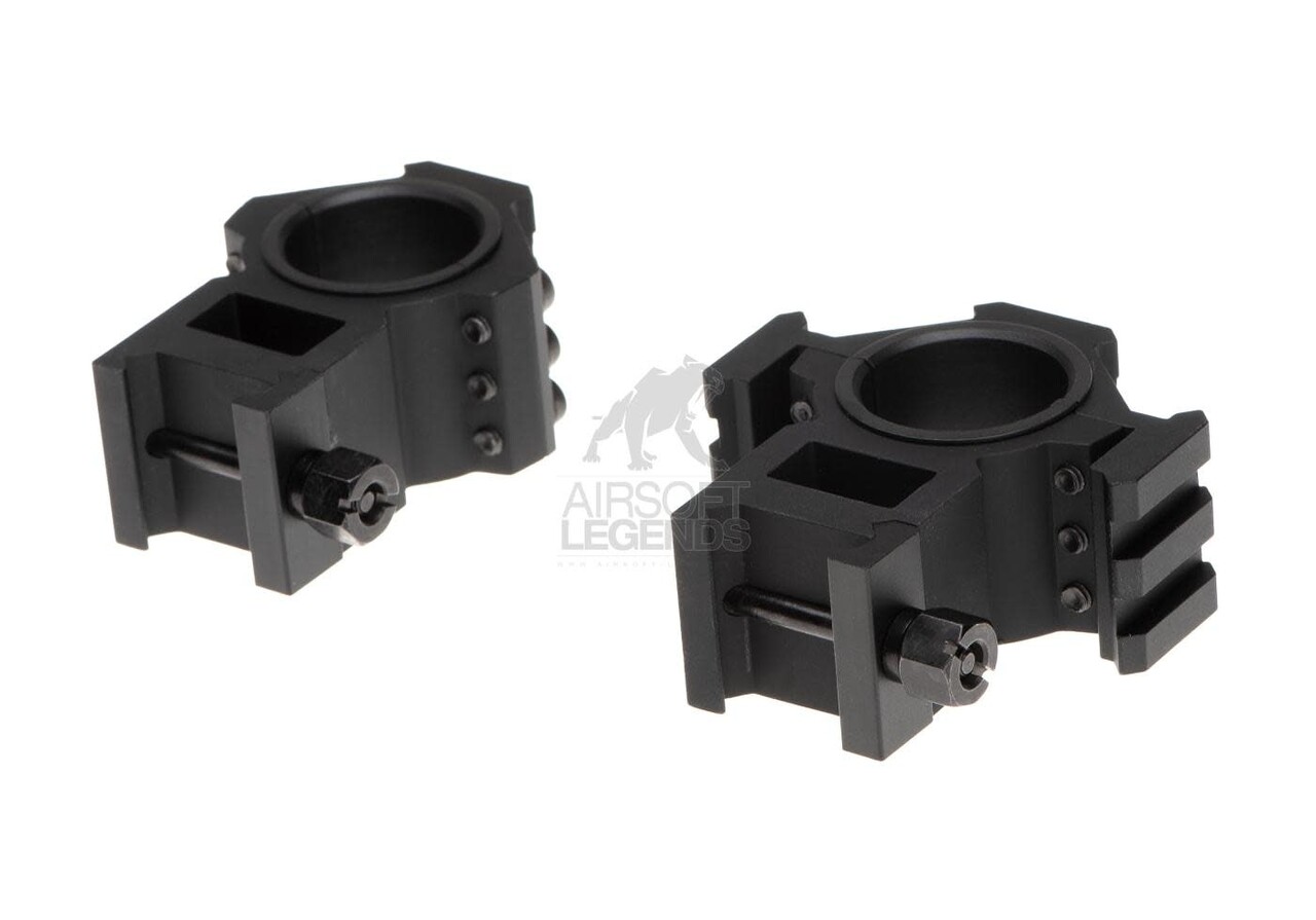 Aim-O Tri-Side Rail 25.4mm / 30mm Mount Rings Aim-O Tri-Side Rail 25.4mm / 30mm Mount Rings