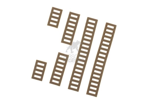FMA Soft Rail Cover Kit Dark Earth