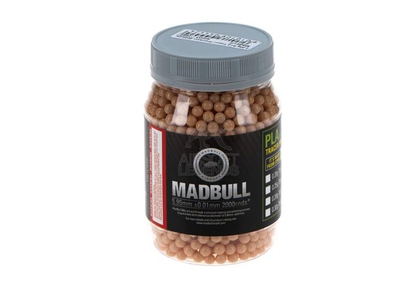 Madbull 0.20gr Tracer BB 2000rds Red
