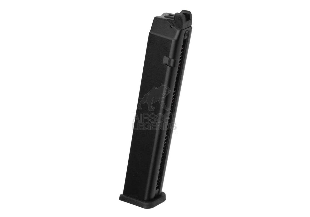 WE Airsoft G17/G18C Ext. GBB Magazine Capacity 50rds