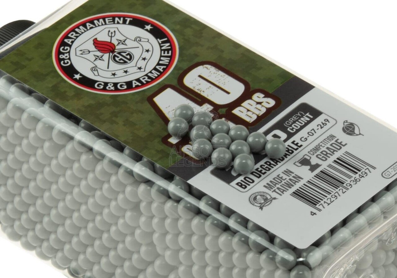 G&G 0.40gr Bio Precision 2700rds Grey