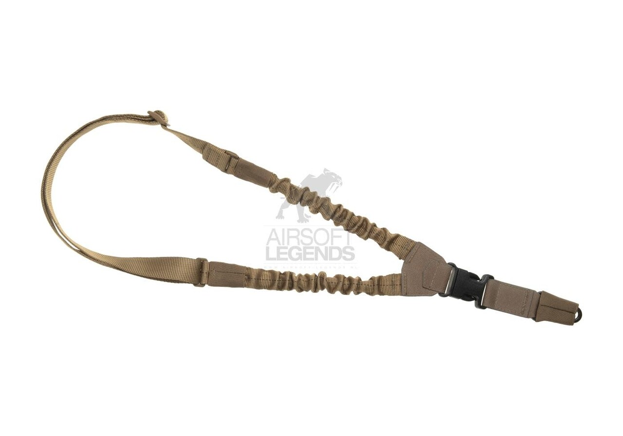 Clawgear One Point Elastic Support Sling Snap Hook Coyote