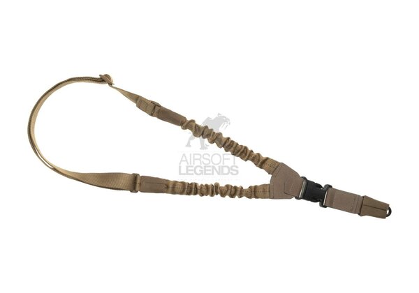 Clawgear One Point Elastic Support Sling Snap Hook Coyote