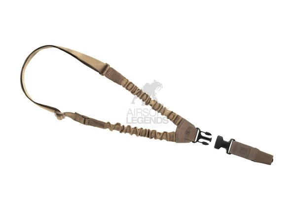 Clawgear One Point Elastic Support Sling Snap Hook Coyote Clawgear One Point Elastic Support Sling Snap Hook Coyote