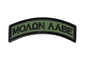 Molon Labe Tab Rubber Patch OD Green Molon Labe Tab Rubber Patch OD Green