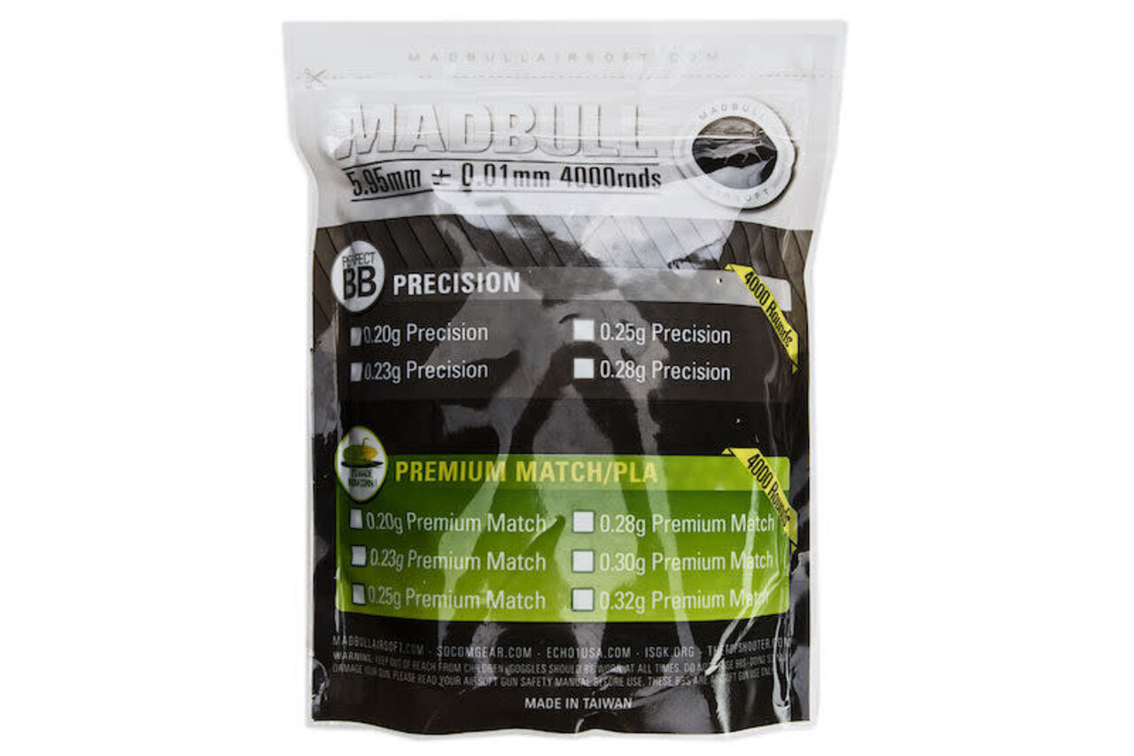 Madbull 0.30gr Bio Premium BB's 4000rds