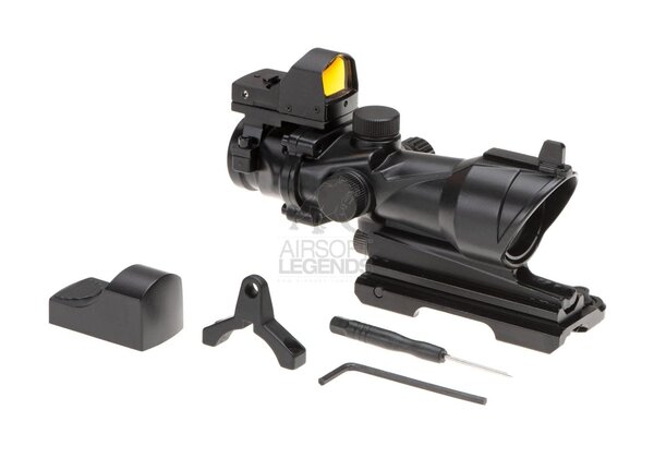 Aim-O 4x32IR QD Combo Combat Scope Black