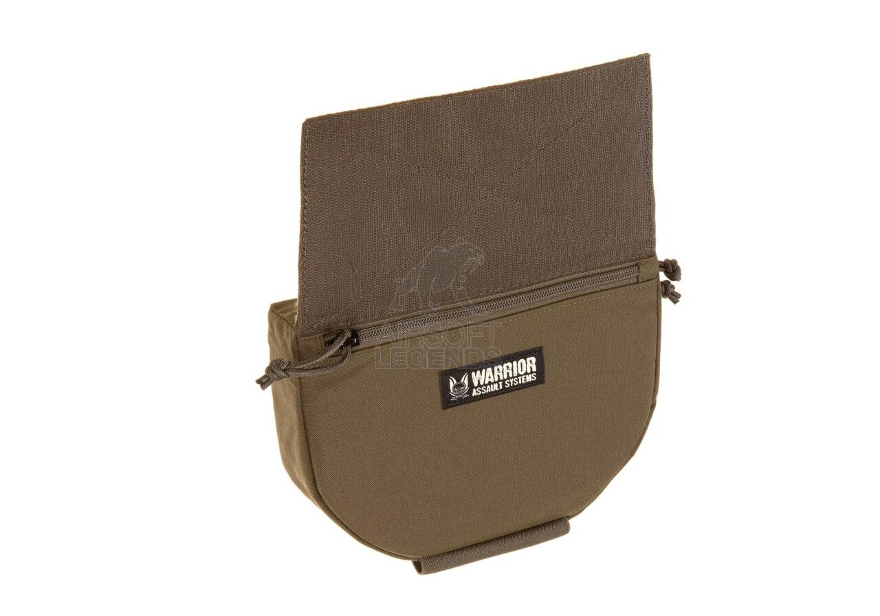 Warrior Assault Systems Drop Down Velcro Utility Pouch Ranger Green