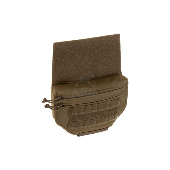 Drop Down Velcro Utility Pouch Ranger Green