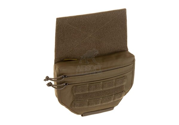 Warrior Assault Systems Drop Down Velcro Utility Pouch Ranger Green
