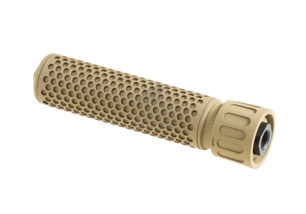 Madbull Knights Armament QDC Suppressor CW Tan