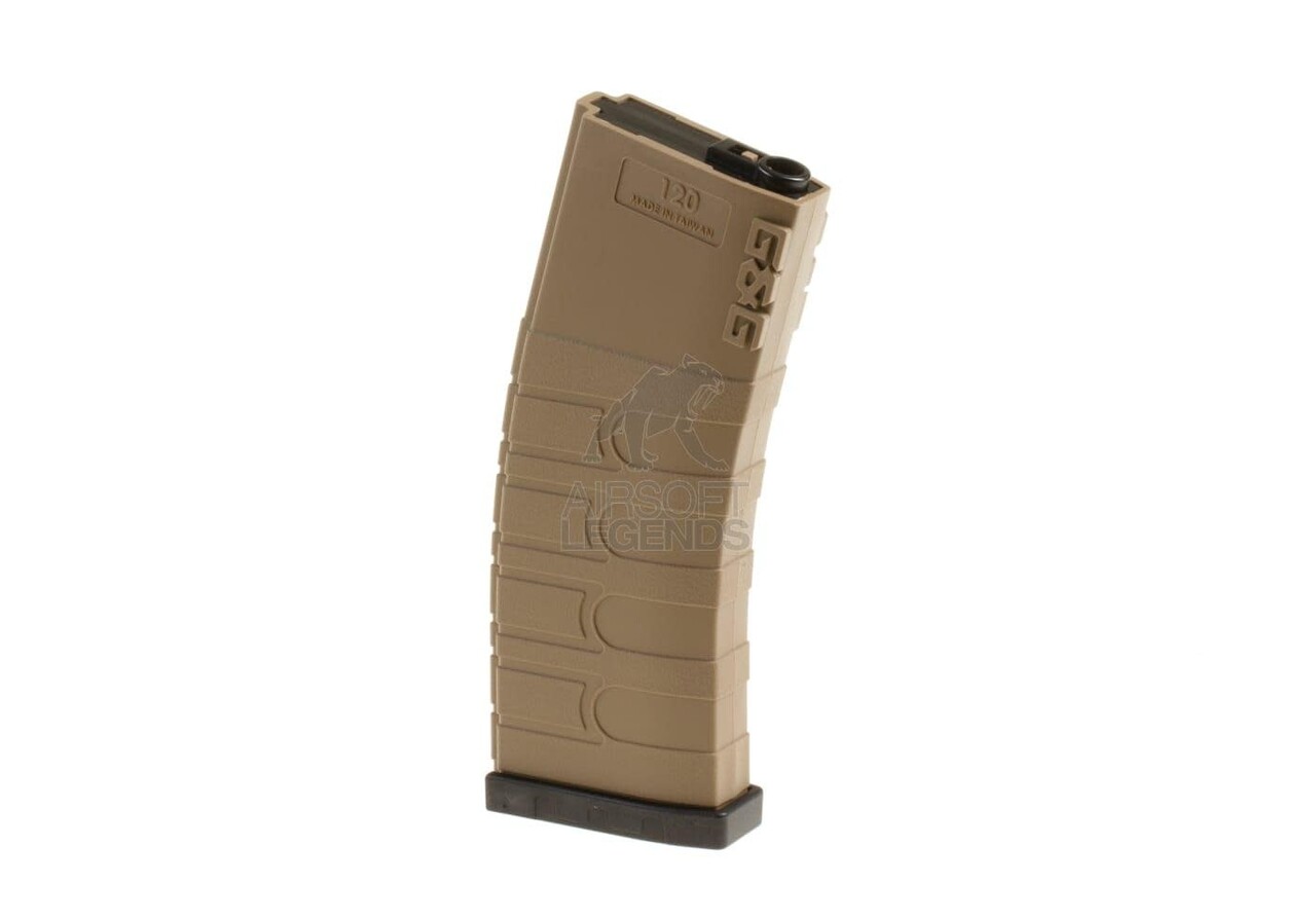 G&G M4 Midcap Magazine 120rds FDE Black