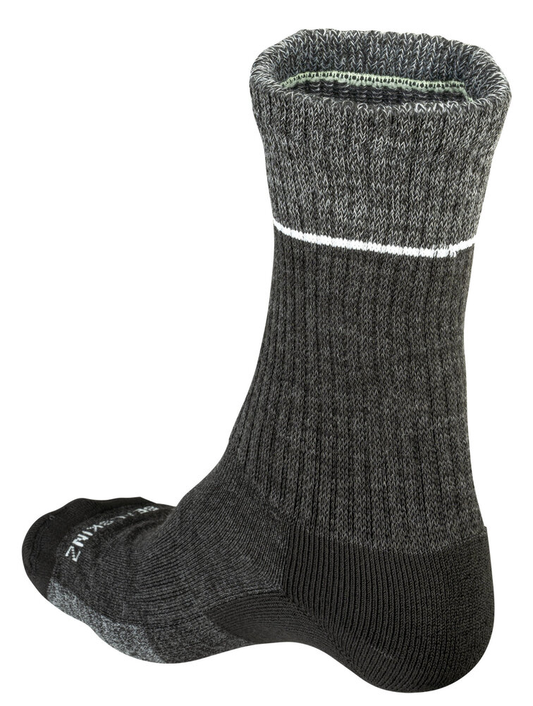 SealSkinz Mid Sock Thurton - Unisex Version Black/Grey