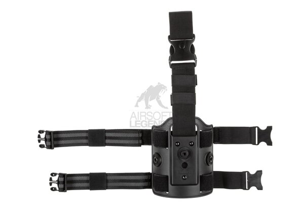 Amomax Drop Leg Platform Black