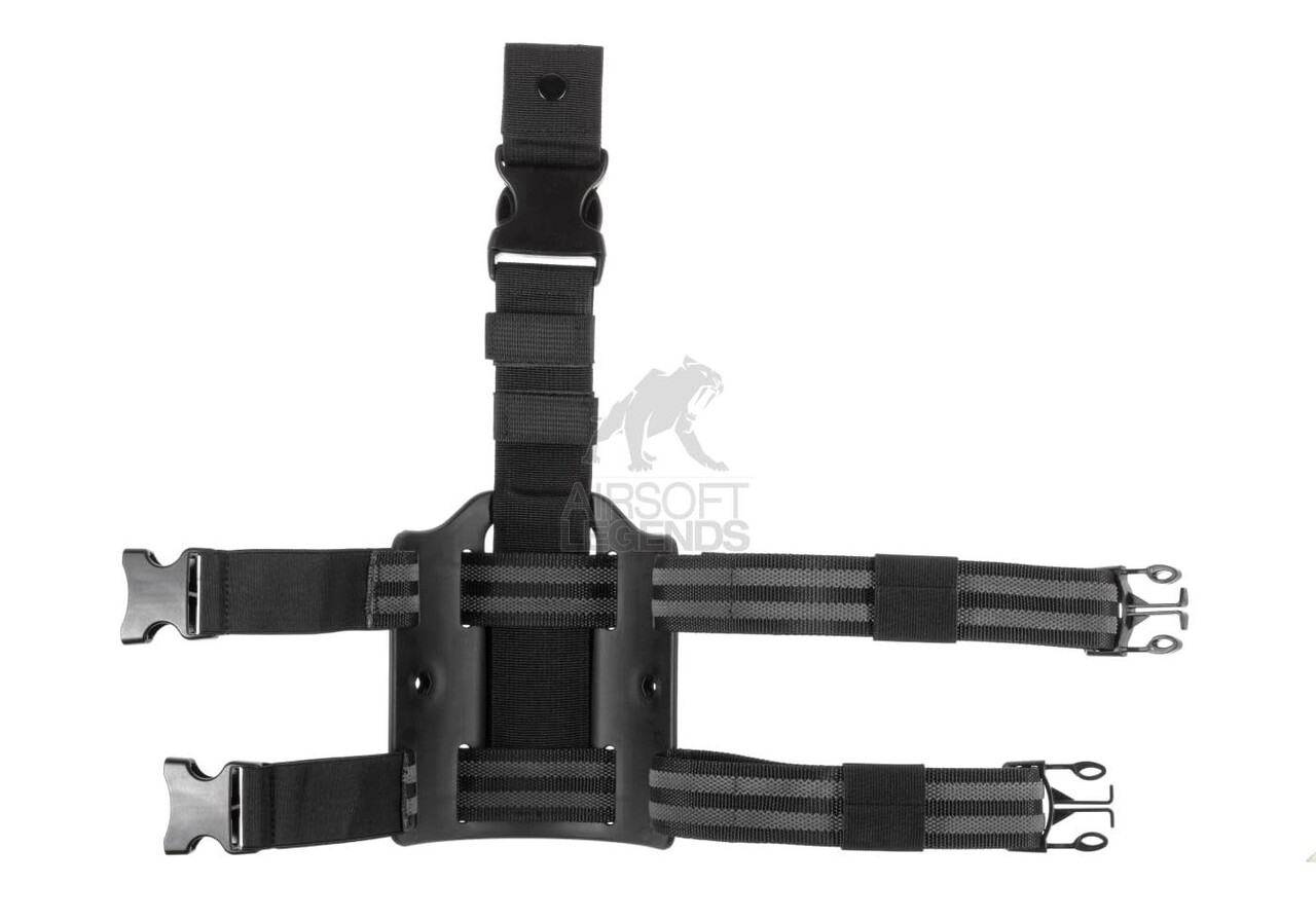 Amomax Drop Leg Platform Black