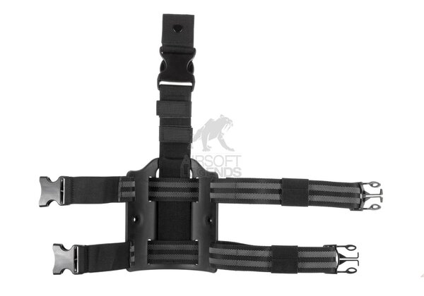 Amomax Drop Leg Platform Black