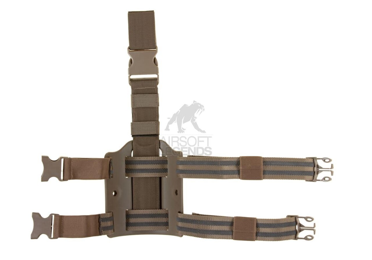 Amomax Drop Leg Platform Dark Earth