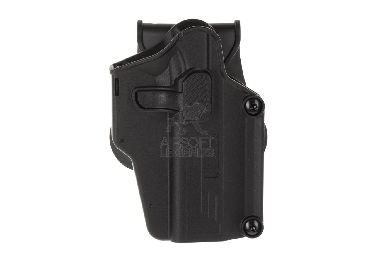 Amomax Universal Paddle Holster Right Handed Black