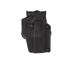Amomax Universal Paddle Holster Right Handed Black