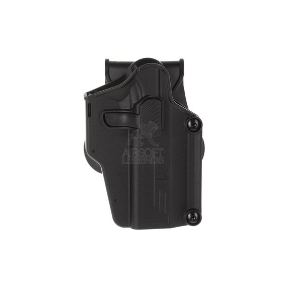 Universal Paddle Holster Right Handed Black