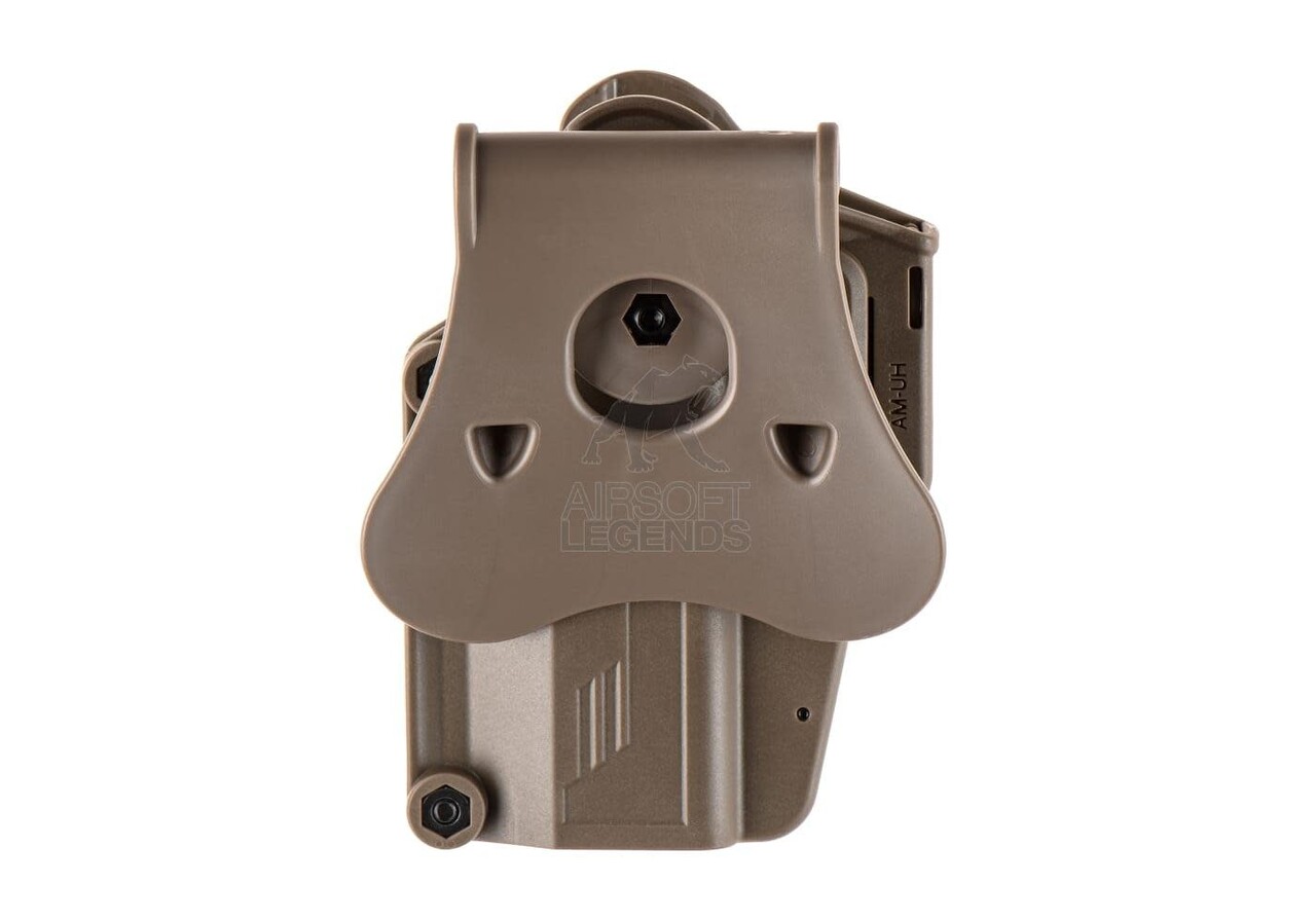 Amomax Universal Paddle Holster Right Handed Dark Earth