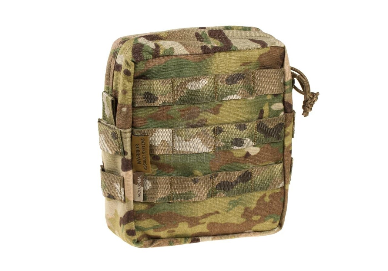 Warrior Assault Systems Medium MOLLE Utility Pouch Zipped Multicam