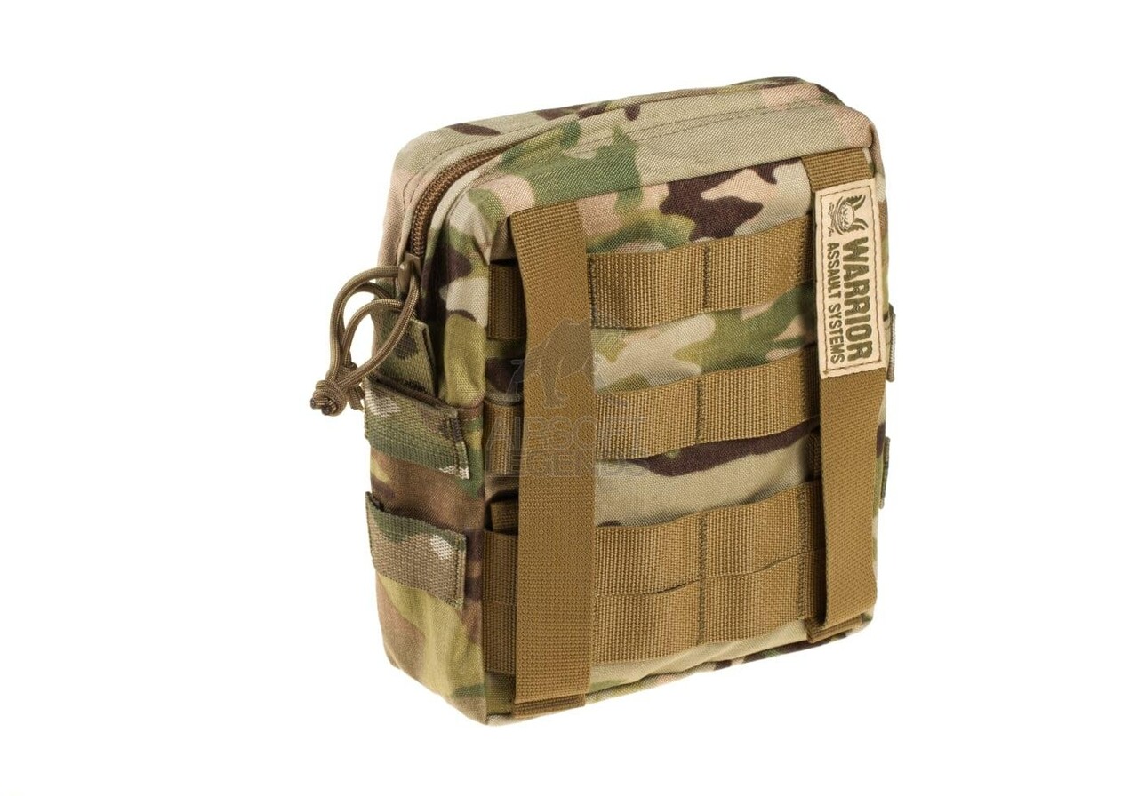 Warrior Assault Systems Medium MOLLE Utility Pouch Zipped Multicam