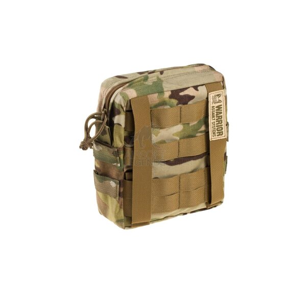 Medium MOLLE Utility Pouch Zipped Multicam