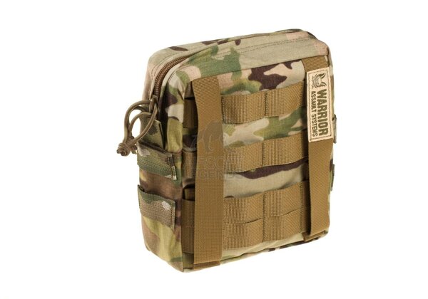 Warrior Assault Systems Medium MOLLE Utility Pouch Zipped Multicam