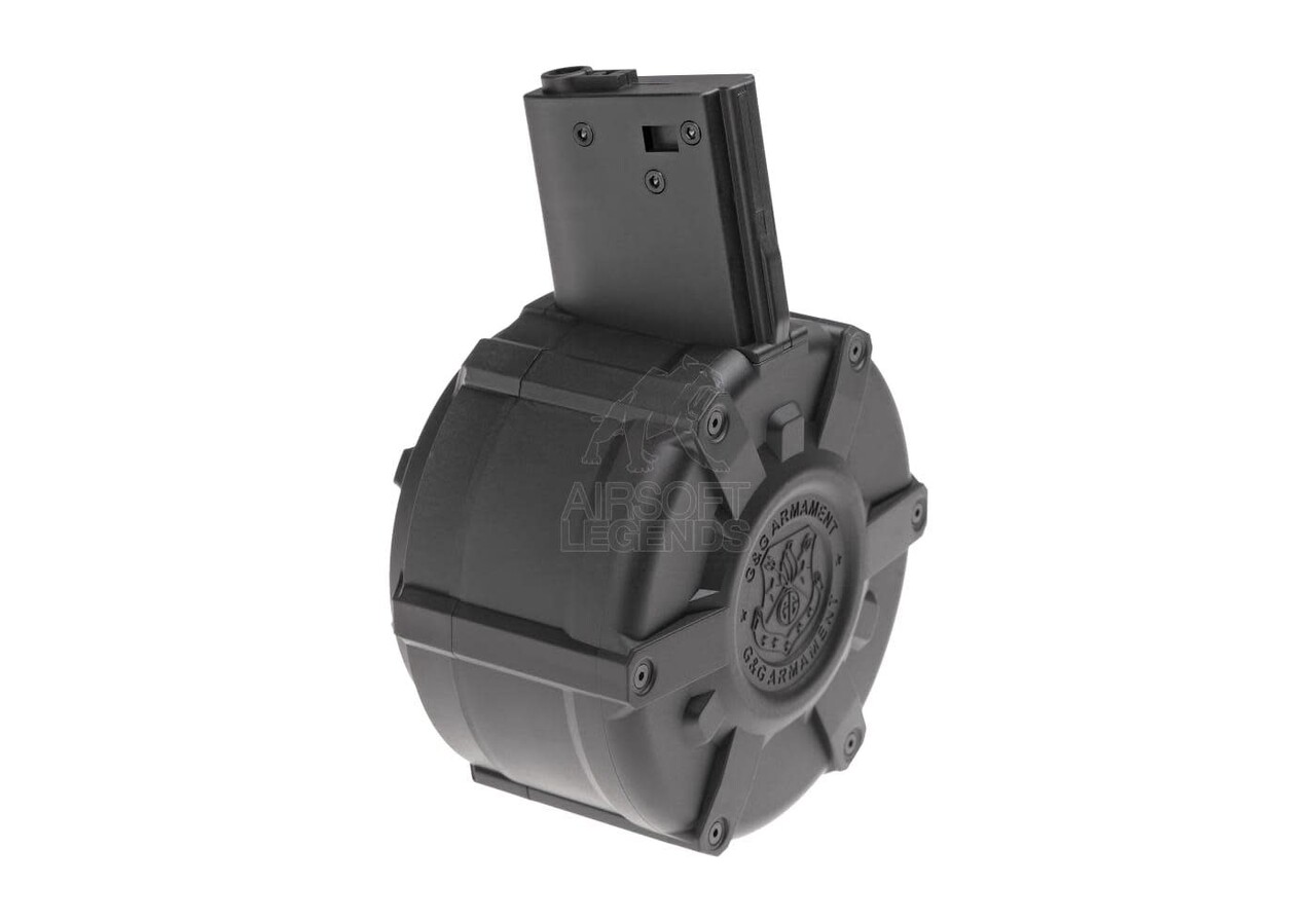 G&G M4 Drum Mag 2300rds Black