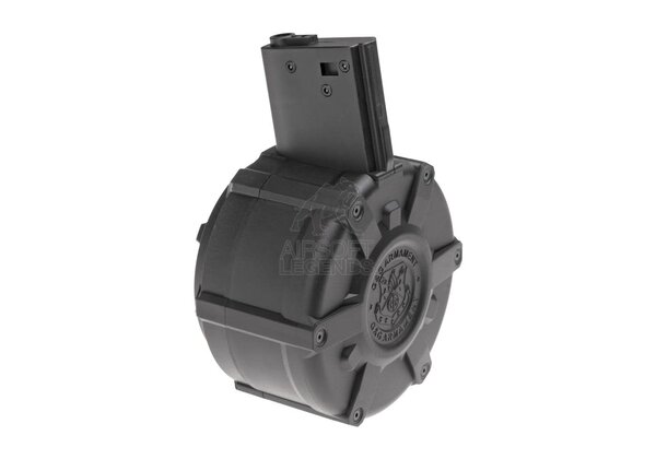G&G M4 Drum Mag 2300rds Black