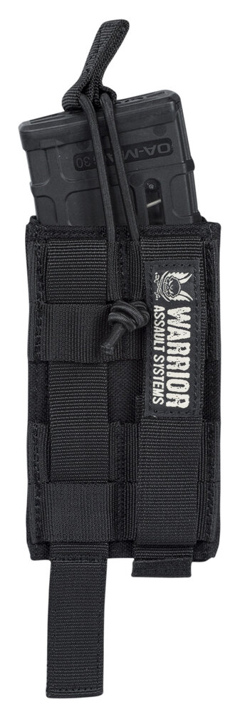 Warrior Assault Systems M4 Single Open Mag Pouch Black