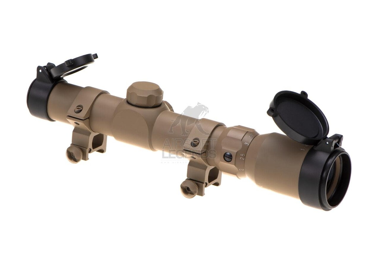 Aim-O 1-4x24 Tactical Scope Desert Aim-O 1-4x24 Tactical Scope Desert