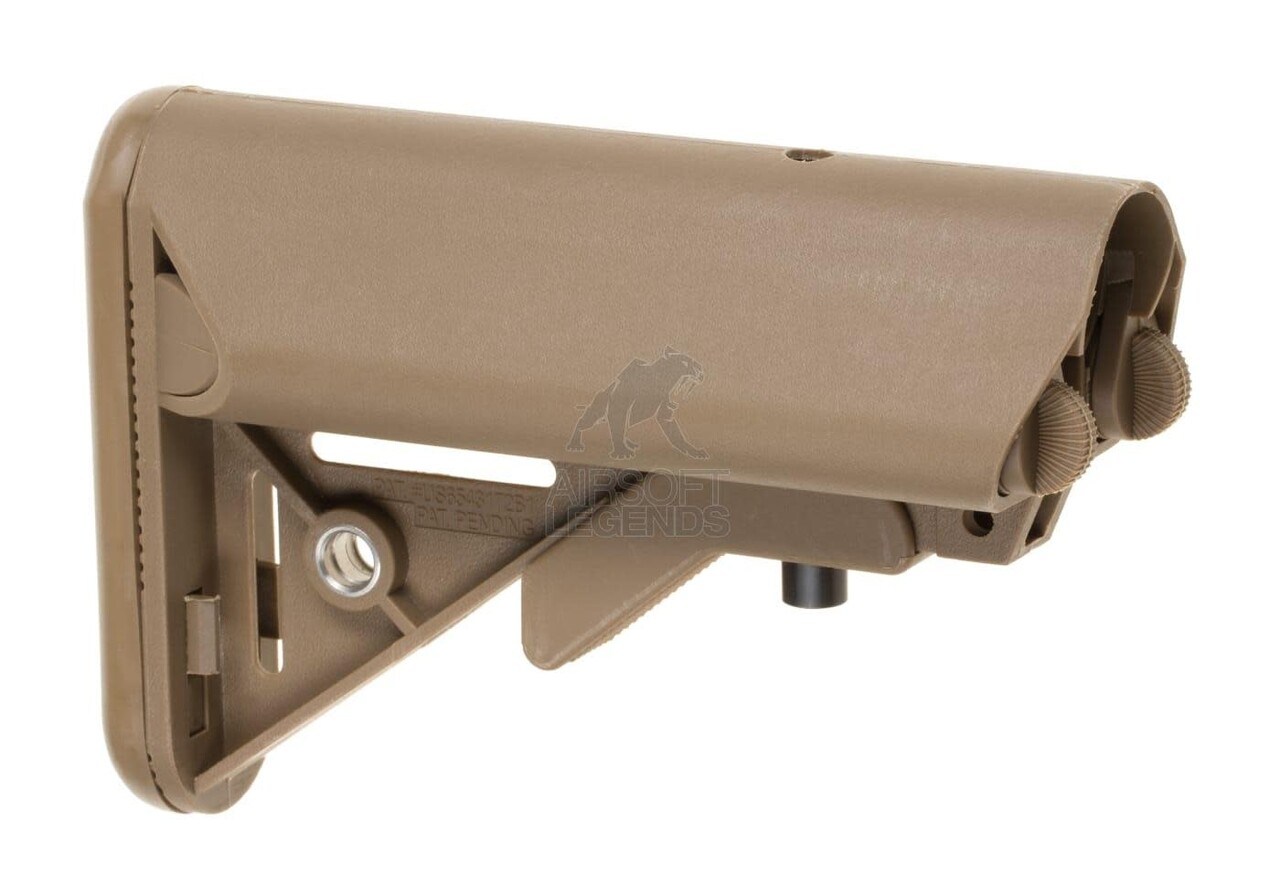 Pirate Arms Mk18 Mod 0 LMT Crane Stock Tan