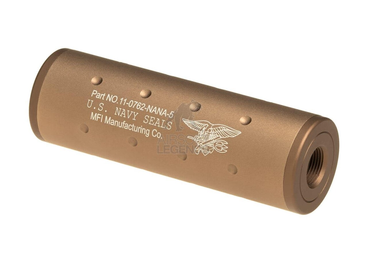 FMA 107mm Navy Seals Silencer CW/CCW Dark Earth