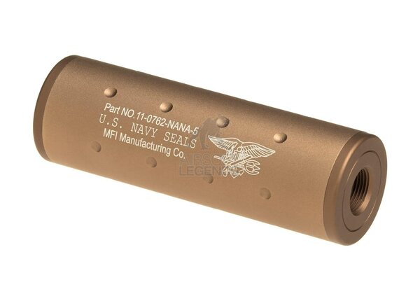 FMA 107mm Navy Seals Silencer CW/CCW Dark Earth
