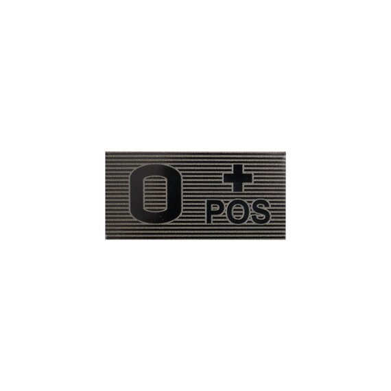 0 RH+ Blood Type Patch
