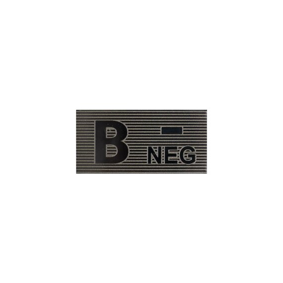 B RH- Blood Type Patch