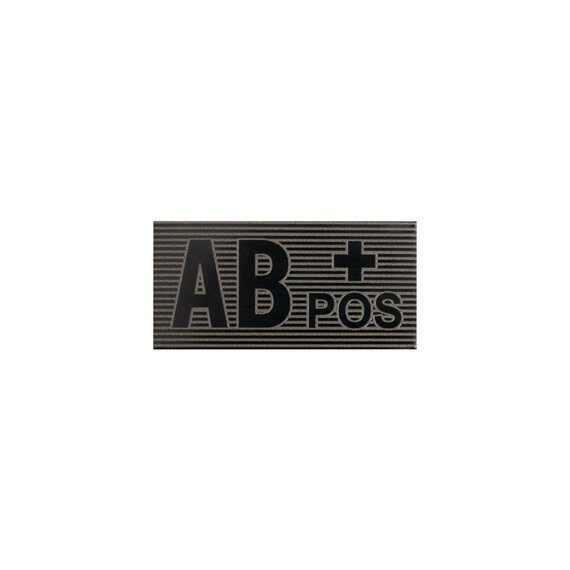 AB RH+ Blood Type Patch