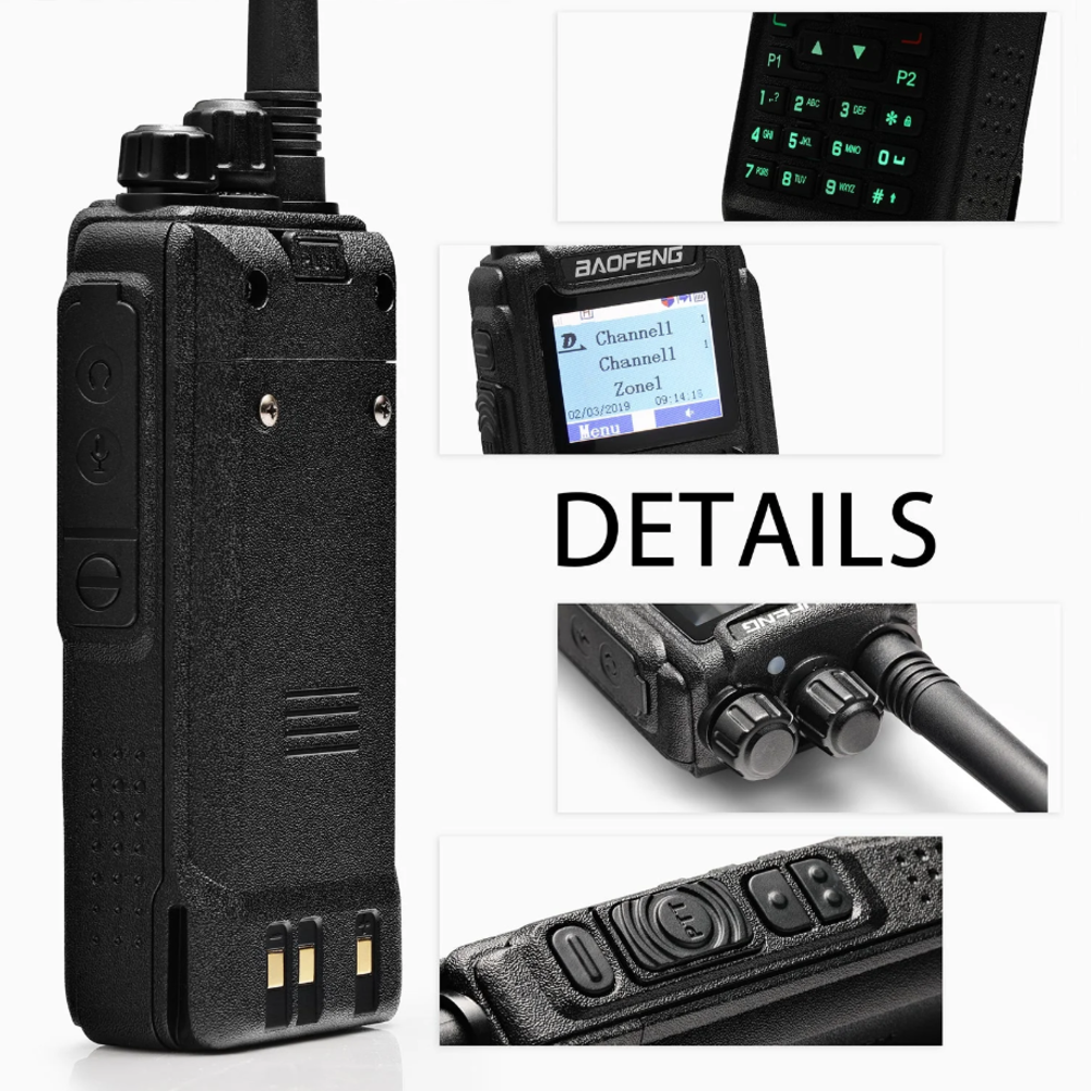 Baofeng DM-1701 5W Dual Band DMR (US incl. EU Converter)