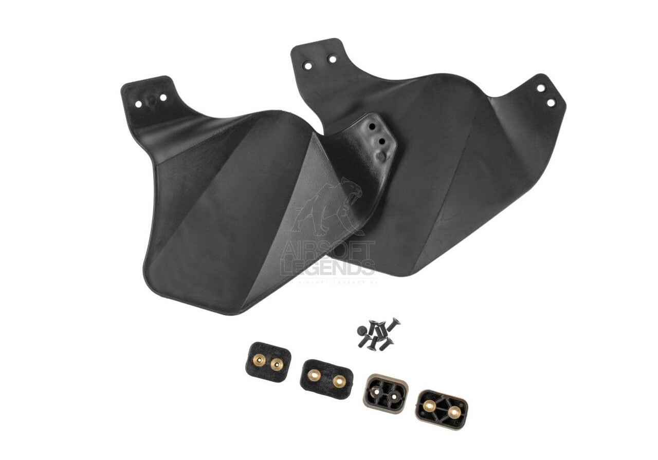 FMA Side Cover Helmet Rail Black