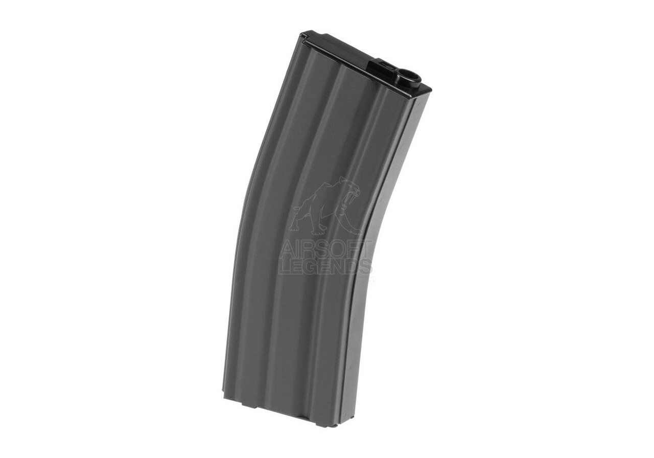G&G M4 Midcap Metal Magazine 125rds Grey