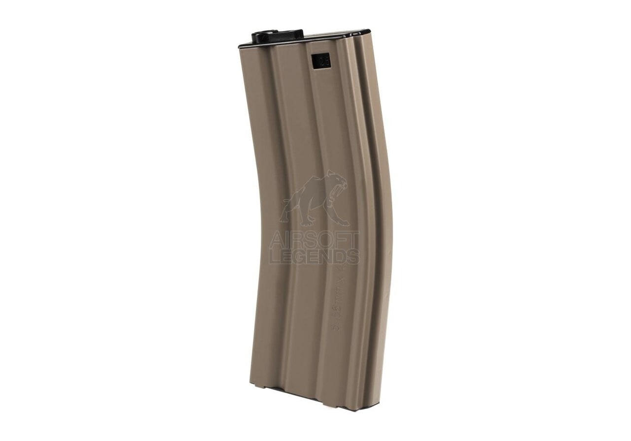 G&G M4 Midcap Metal Magazine 125rds Desert