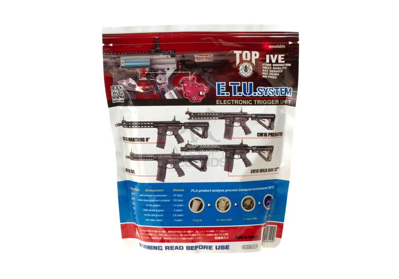 G&G 0.20gr Bio Precision BB's 5000rds White