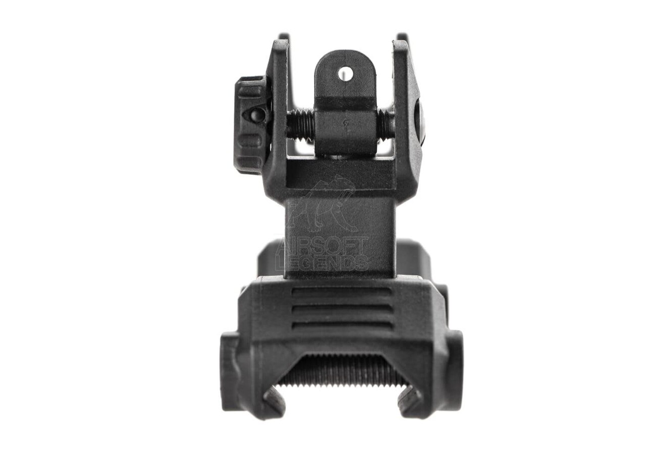 DLG Tactical High Profile Folding Sights Set Black DLG Tactical High Profile Folding Sights Set Black