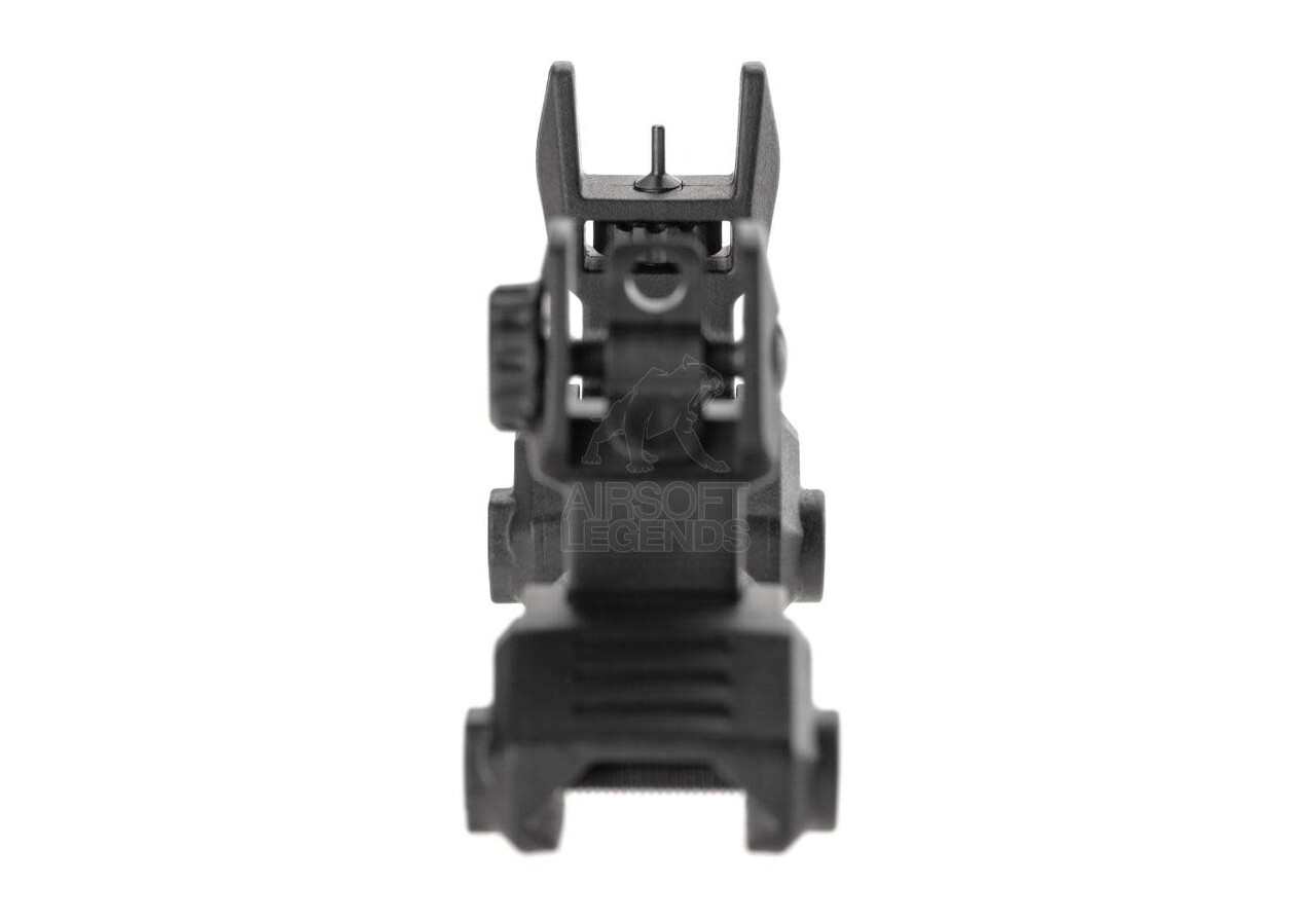 DLG Tactical High Profile Folding Sights Set Black DLG Tactical High Profile Folding Sights Set Black