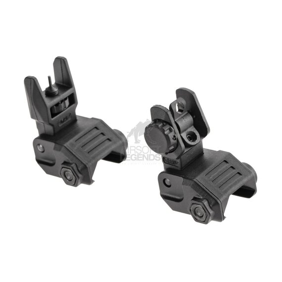 Low Profile Folding Sight Set Black