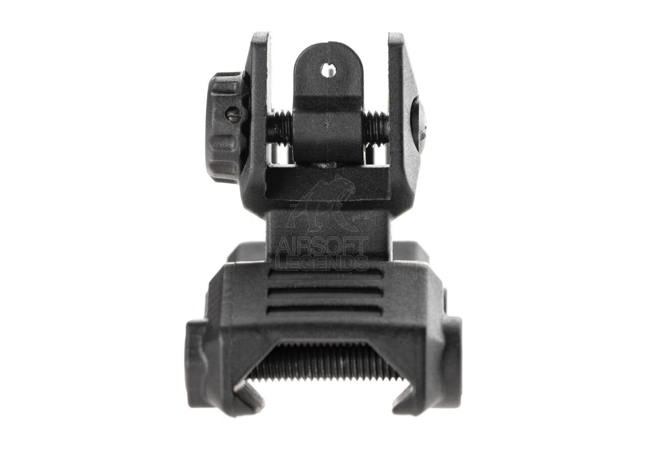 DLG Tactical Low Profile Folding Sight Set Black DLG Tactical Low Profile Folding Sight Set Black