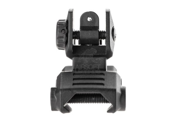 DLG Tactical Low Profile Folding Sight Set Black DLG Tactical Low Profile Folding Sight Set Black