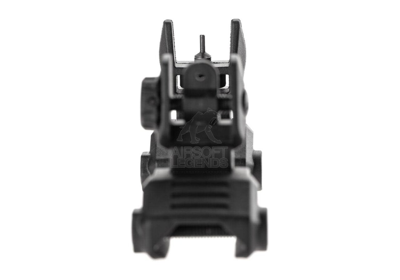 DLG Tactical Low Profile Folding Sight Set Black DLG Tactical Low Profile Folding Sight Set Black